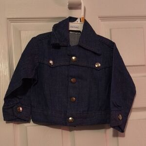 Girl's Blue Jeans Jacket